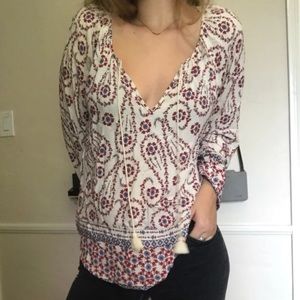 Flowery blouse